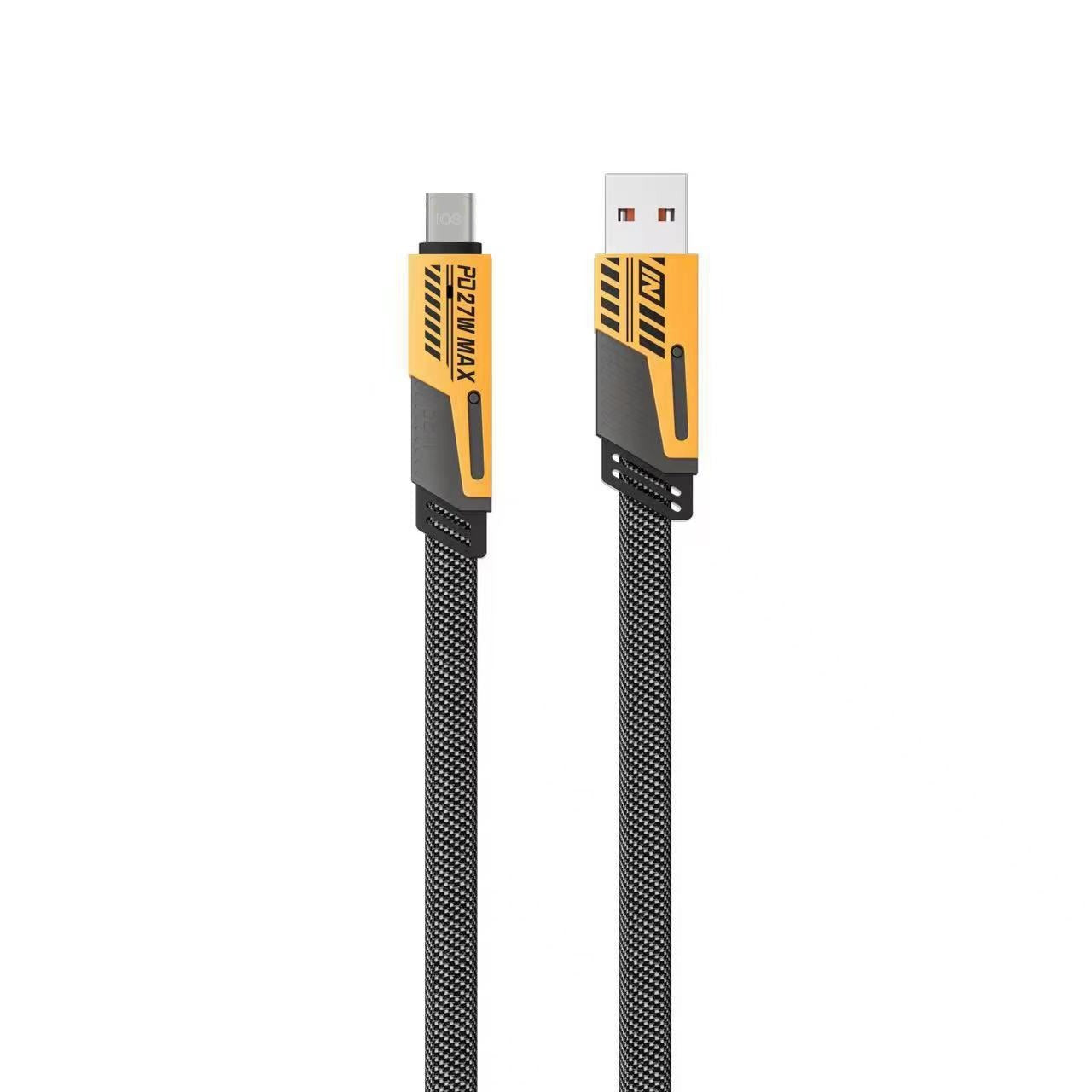 PD 65W Fast Charging Cable 4-in-1 Multi Phone Charger Cable with Voltage Display