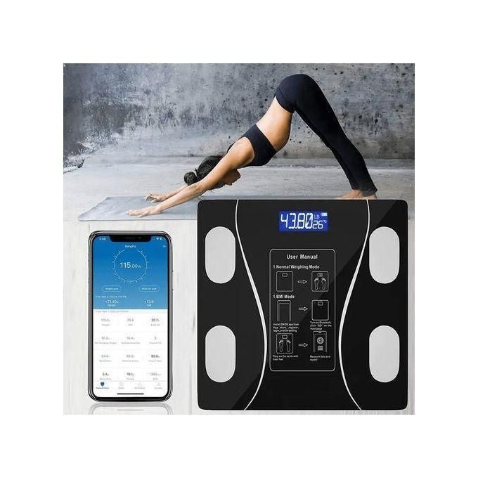 Bluetooth BMI Weighing Scale – Smart Digital Body Fat Monitor