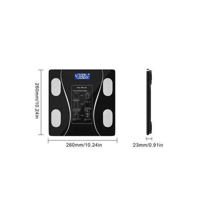 Bluetooth BMI Weighing Scale – Smart Digital Body Fat Monitor