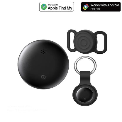 Dual System iOS Android FindMy Wireless Tag – Waterproof Mini GPS Tracker