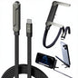 NEW 240W Fast Charging Cable with Phone Stand – Nylon Braided USB-C Type-C Data Cable