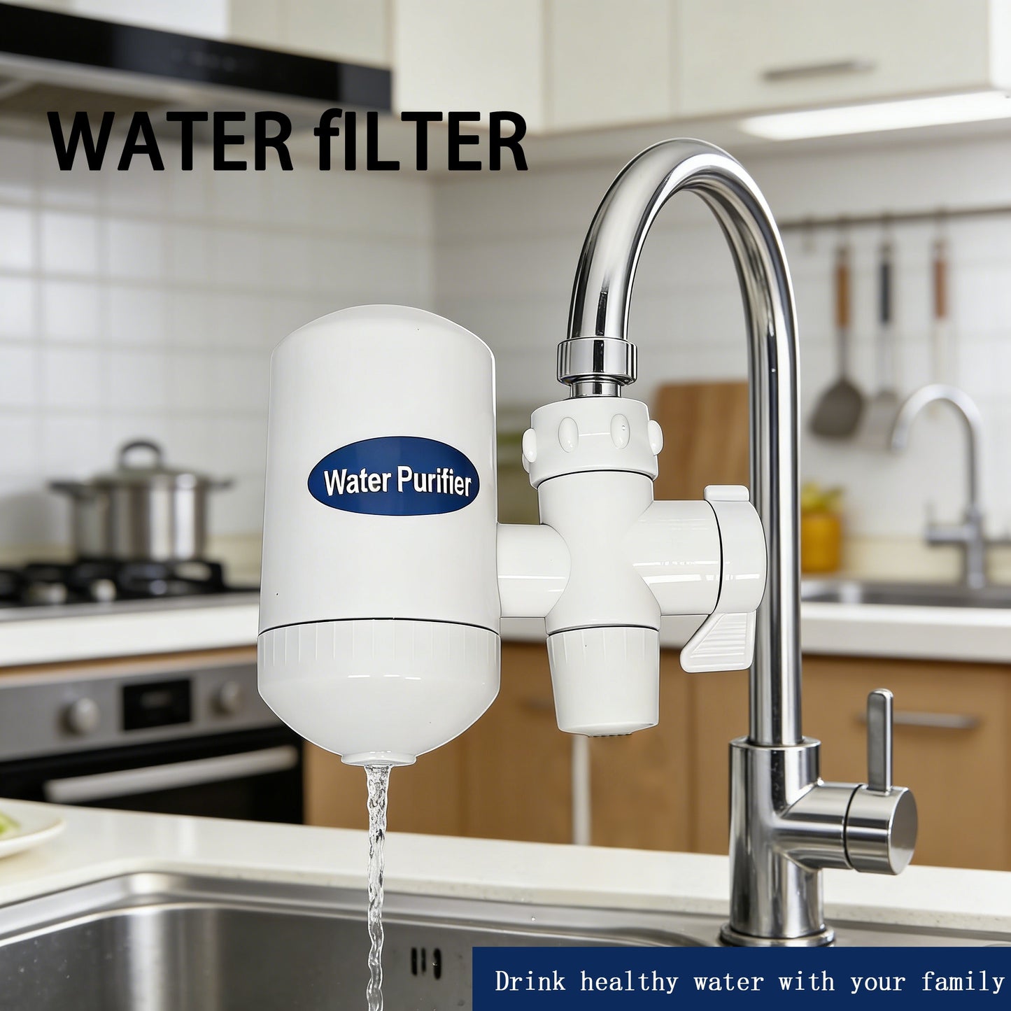 Home Kitchen Filter Tap Water – Healthy Active Carbon Water Filter