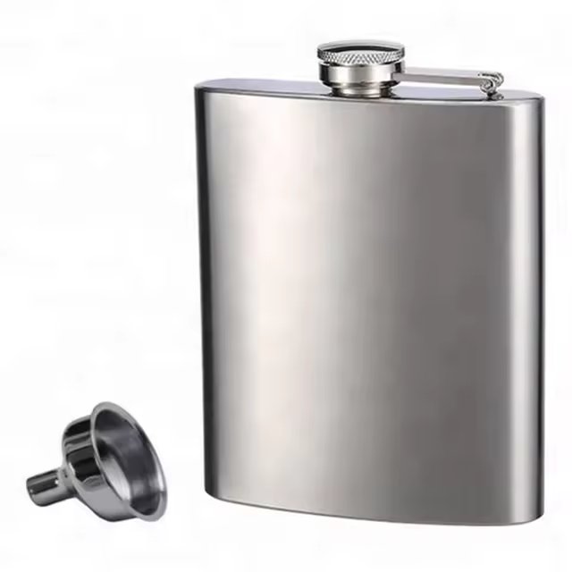 Stainless Steel Pocket Flask: Slim, Leak-Proof, Built to Last