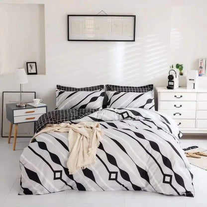 Luxury Nordic style Cotton Microfiber Duvet cover sets
